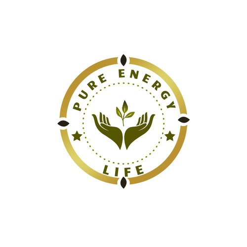 Pure energy Life logo designs
