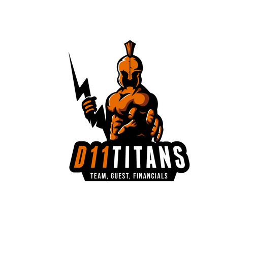 Logo design for D11 TITANS
