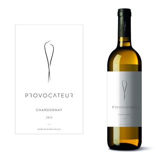 Create our new wine label Provocateur Wine