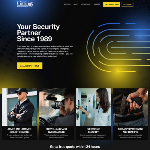 Security Website