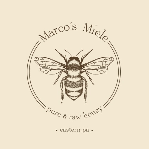 Classic and stylish logo for Beekeeper