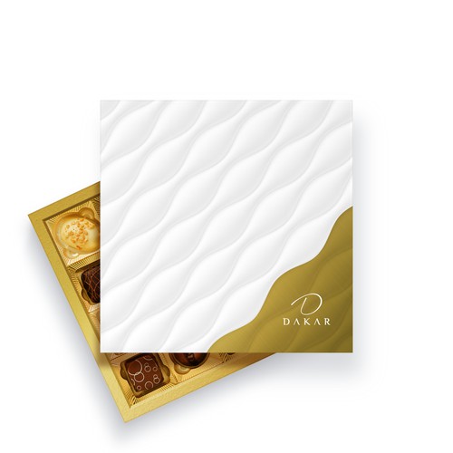 Modern and Luxurious Chocolate Box Packaging Design