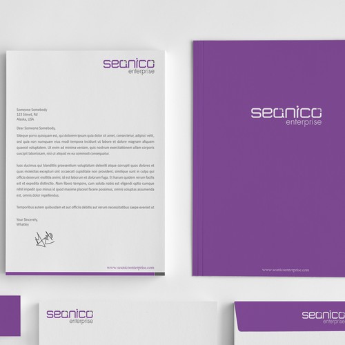 design for Seanico Enterprise