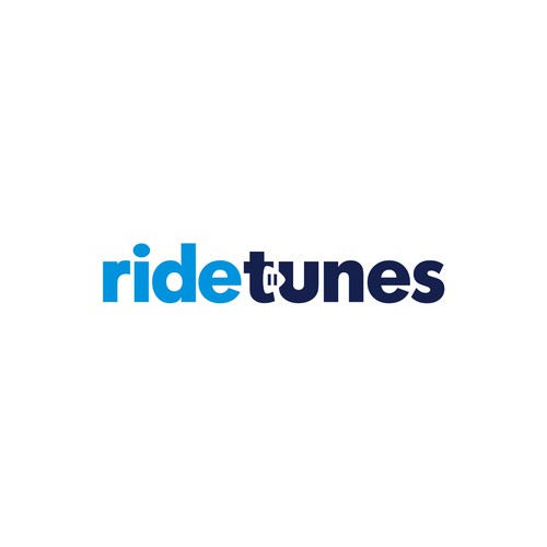 A modern SaaS logo to appeal to Uber drivers and passengers for in-ride music selection