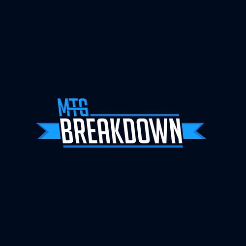 MTG BREAKDOWN LOGO CONTEST