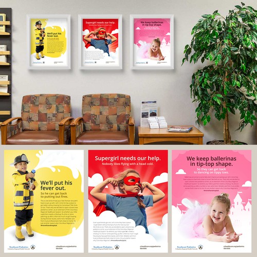 Banner Ads for A Pediatric Hospital