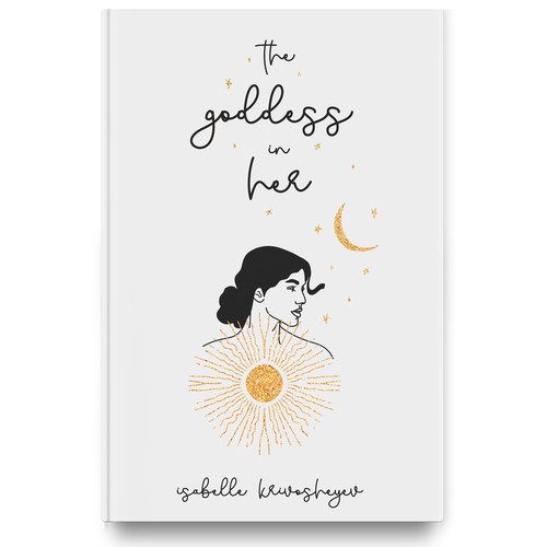 "The Goddess in Her" Poetry Book Cover