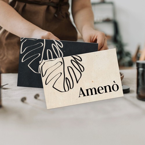 Amenò Brand identity