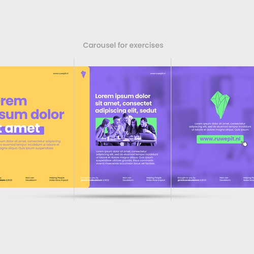 Design Template Instgram