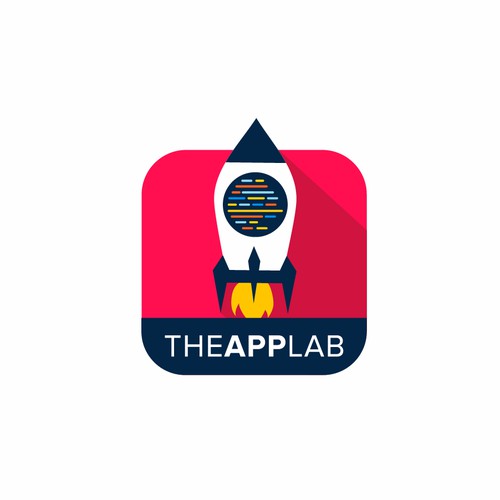 Theapplab logo concept for tech company