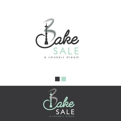 "Bake sale" logo design