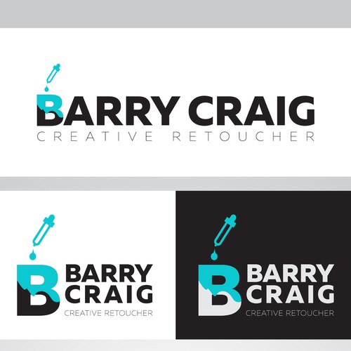 Logo for a creative retoucher