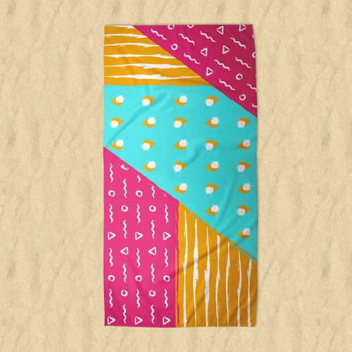 Beach towel design