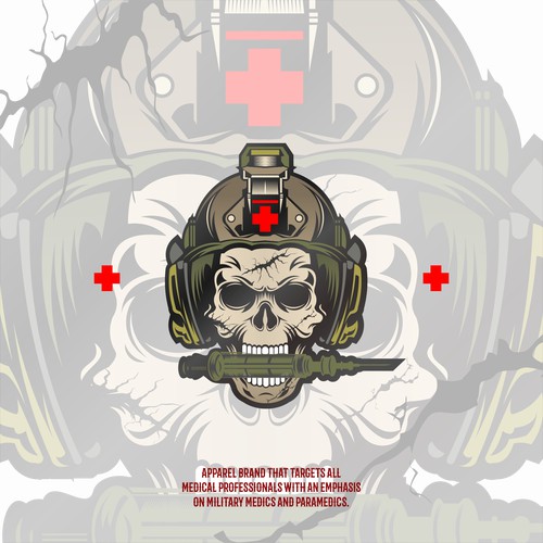 We need a powerful logo to represent civilian and military medics