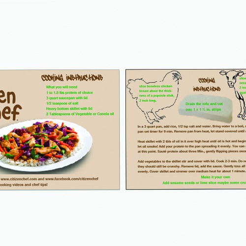 Help Upcoming Whole Foods Brand Reinvent the Recipe Card!