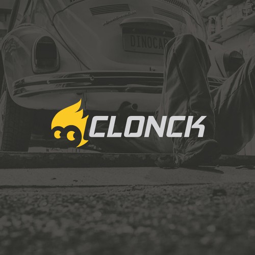 Logo for an internet start-up targeting car enthusiasts.