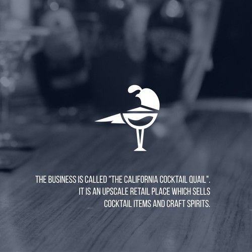 Logo for "California Cocktail Quail"