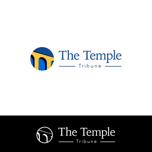 The Temple Tribune Logo Concept