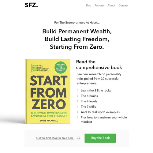 Start From Zero Website Design