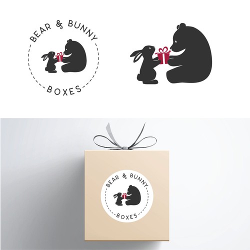 Premium Mascot Logo for an Online Gift Box Retailer