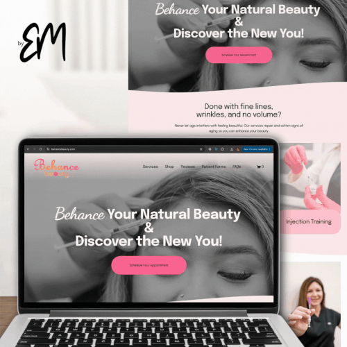 Pretty in PINK for an Anti-Aging Med-Spa