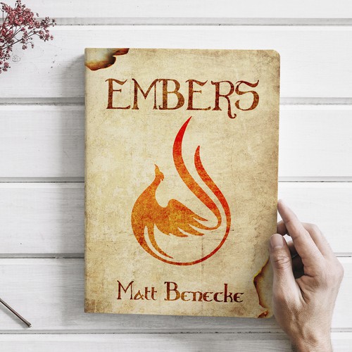 book cover design ancient