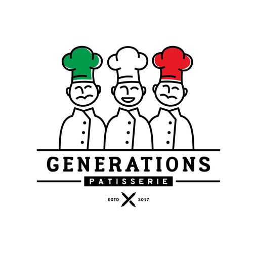 Logo COncept for Generations Patisserie