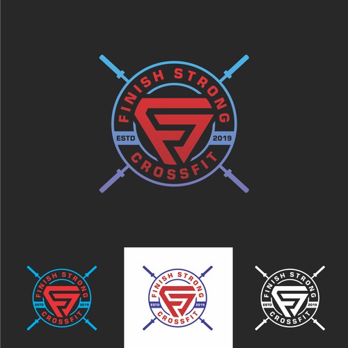FINISH STRONG CROSSFIT LOGO
