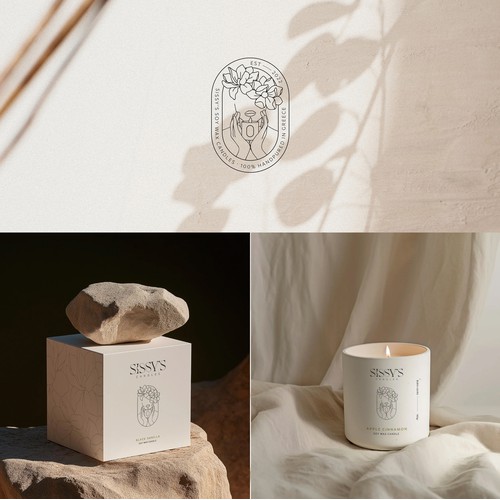 SISSY'S candles | Logo & packaging