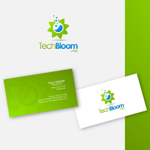 Create the next logo for TechBloom Labs