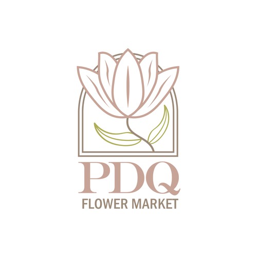 Flower Market Logo Design
