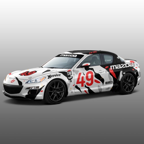 Design a winning race car wrap