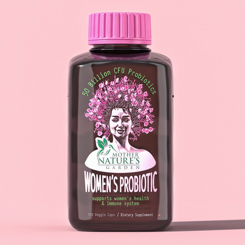 Women's Probiotic Label