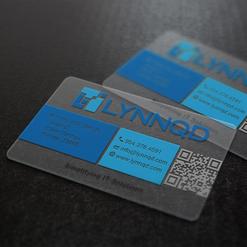 Lynnqd - an IT consulting firm needs kickass business card design