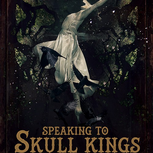 Book cover for "Speaking to Skull Kings" by Emily B. Cataneo