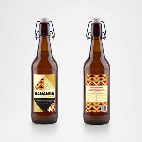 Ugandan beer - Banange blonde ale