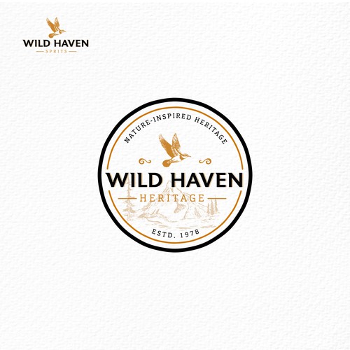 Wild Haven Heritage Vintage Logo