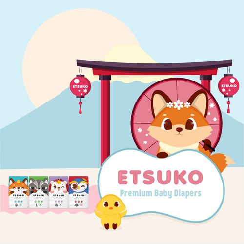 Japanese style banner