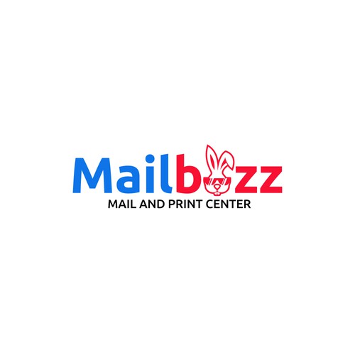 mailbozz Printing Center Logo Design