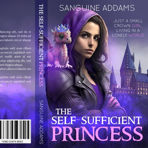 The Self-Sufficient Princess Book cover design