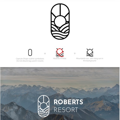 Logo Design for an MV Resort 