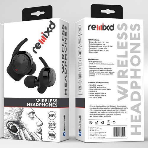 ReMixd Truly Wireless Earbuds