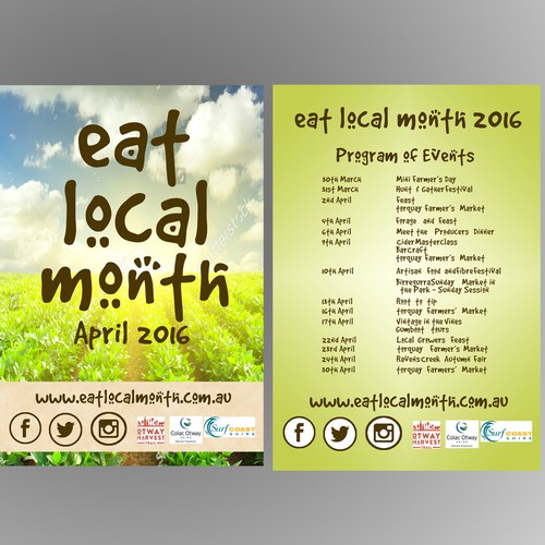 food festival flyer