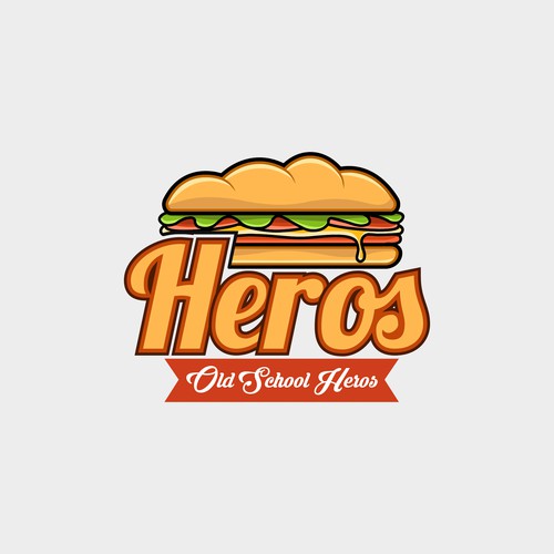 Bold Logo for Heros