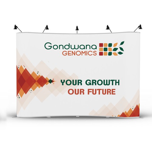 Help us standout! cutting edge Genetics company. Temporary Wall and Banner