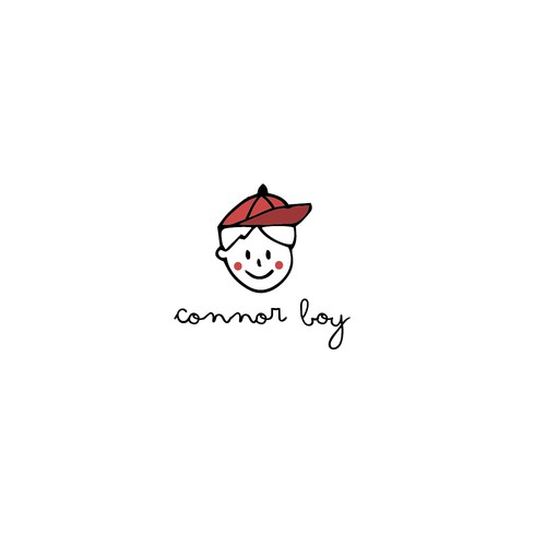 Logotype for a little boy starting his first blog