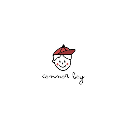 Logotype for a little boy starting his first blog