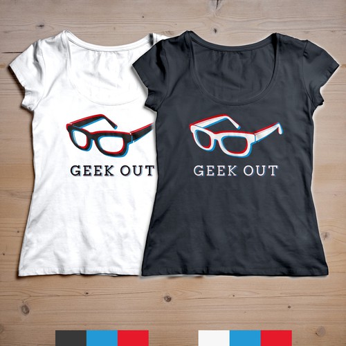 Geeky t-shirt design