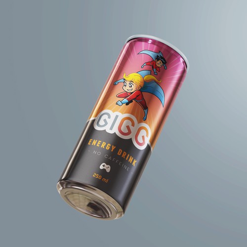 Energy Drink Label