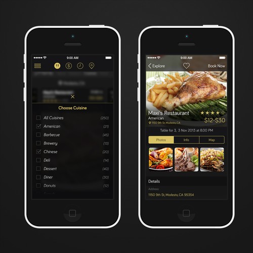 Restaurant Booking App